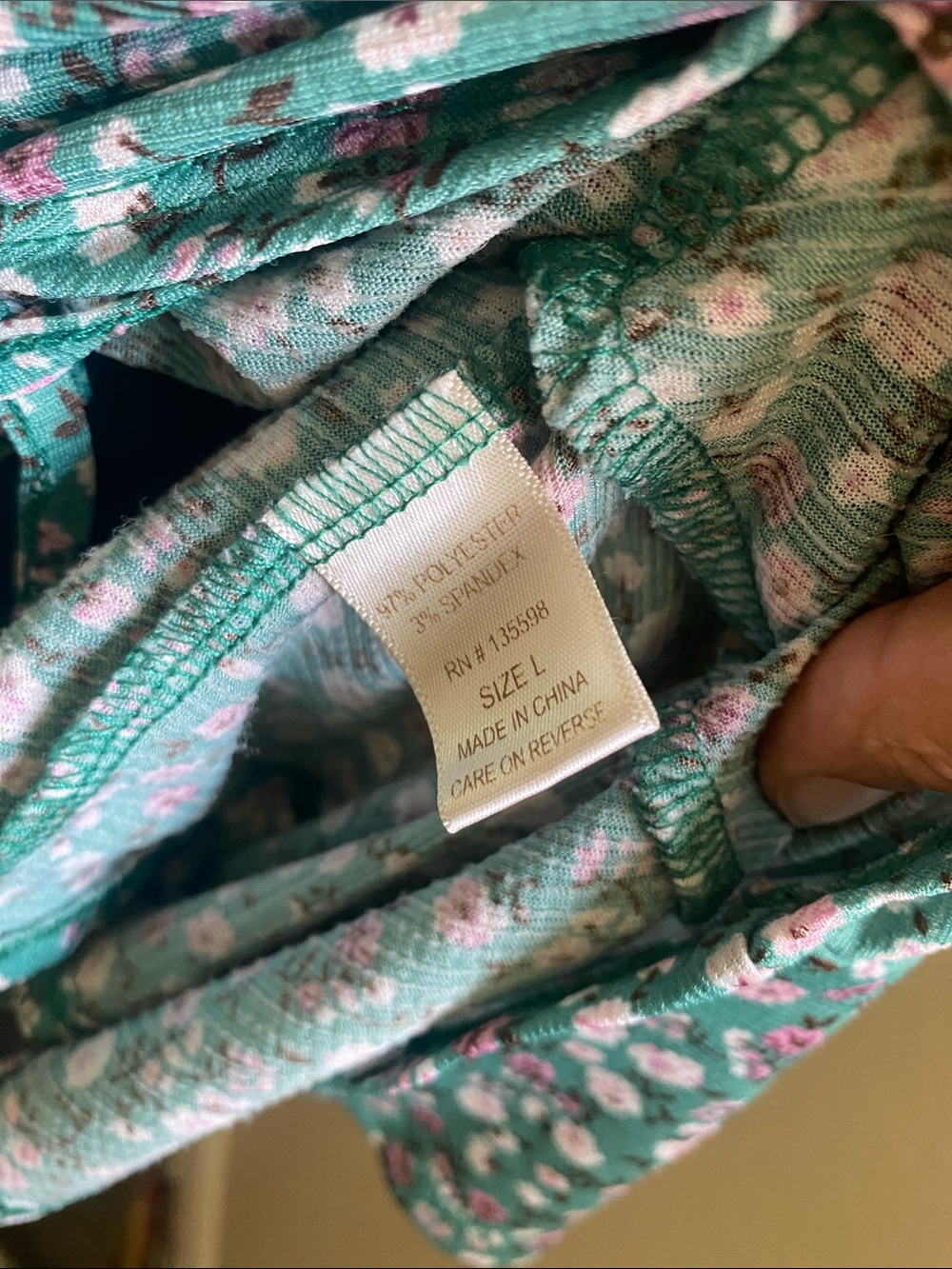 Liberty Love Teal Ruched Floral Maxi Dress - Picture 12 of 12